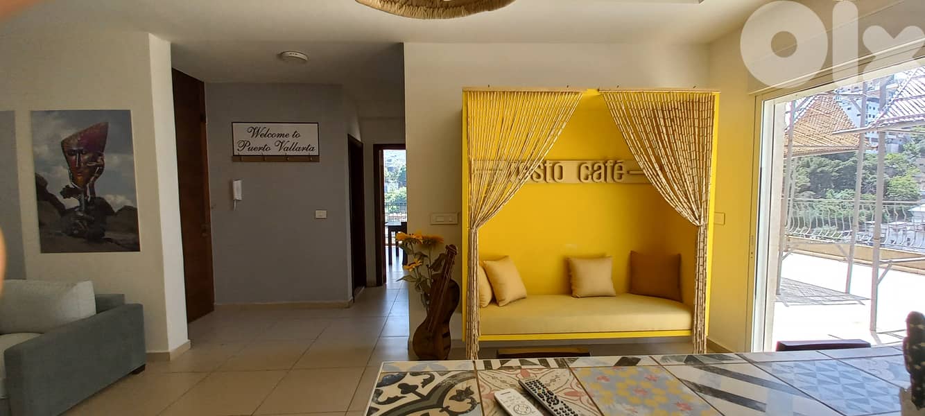 Wonderful Furnished Apartment In Jal El Dib For Rent 0