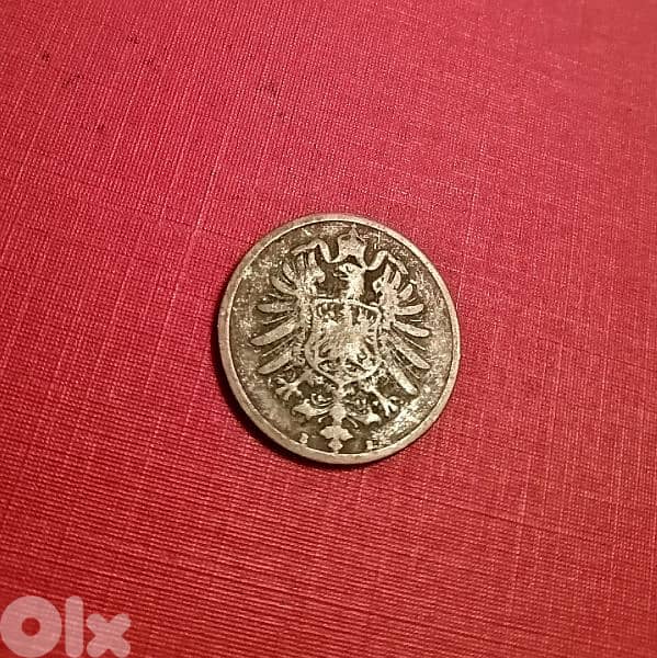 1874 Germany Reich 2 Pfennig 0