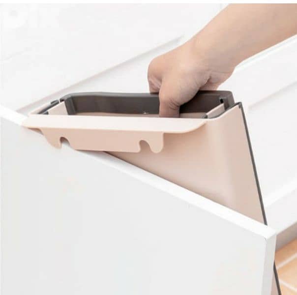 foldable hanging trash basket 1