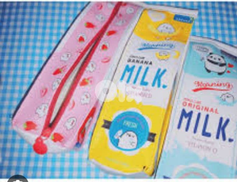 cute milk bottle shape stationery pouch 5