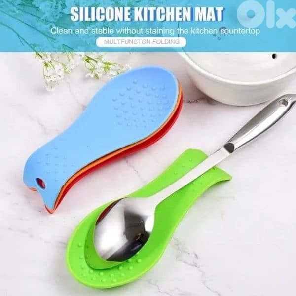 silicone fish cooking utensils stand 2