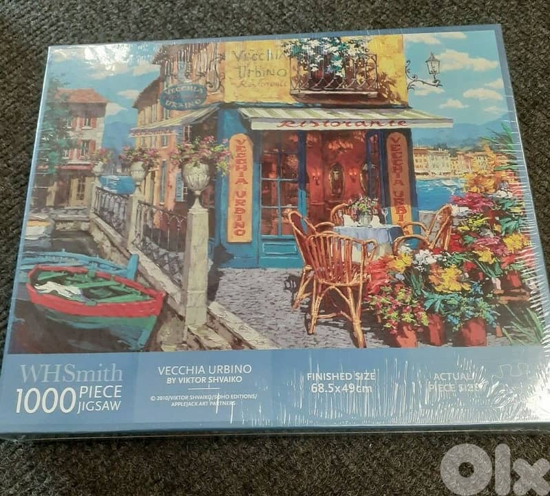 Viktor Shvaiko "vecchia urbino" 1000 pcs puzzle 68*49 cm UK made used 0