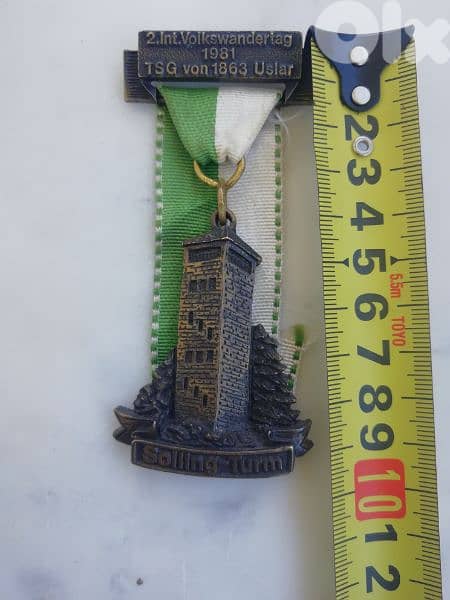 ميدالية أوروبية antique 3