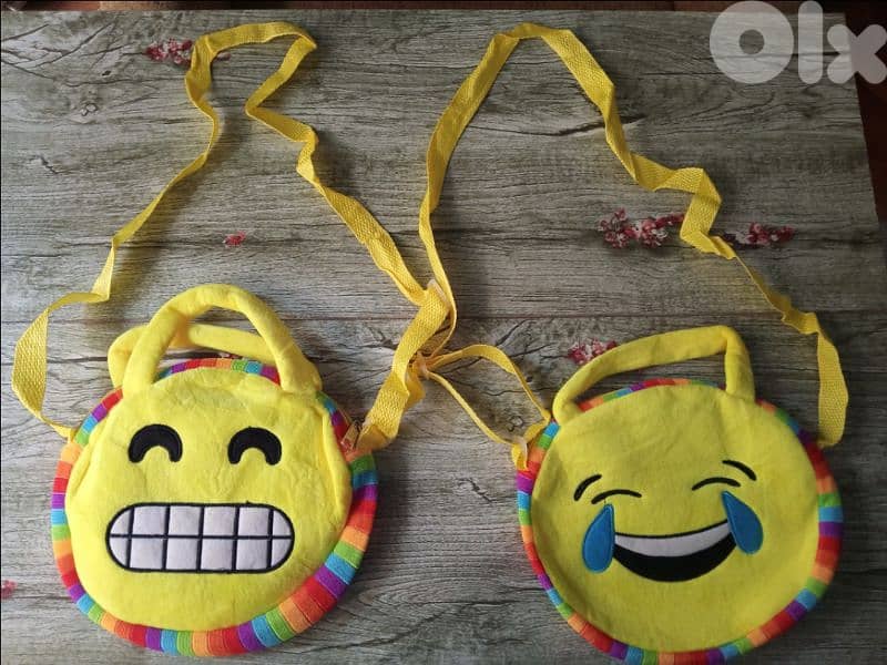 Emoji cute kids bags 1 for 4$ 2