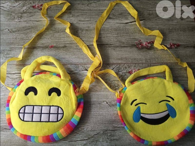 Emoji cute kids bags 1 for 4$ 5