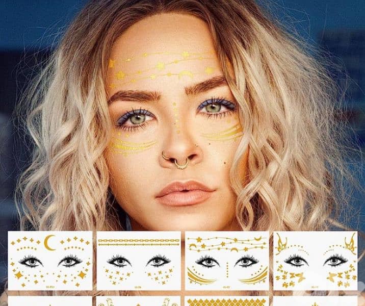 beautiful body and facial tattoos 7