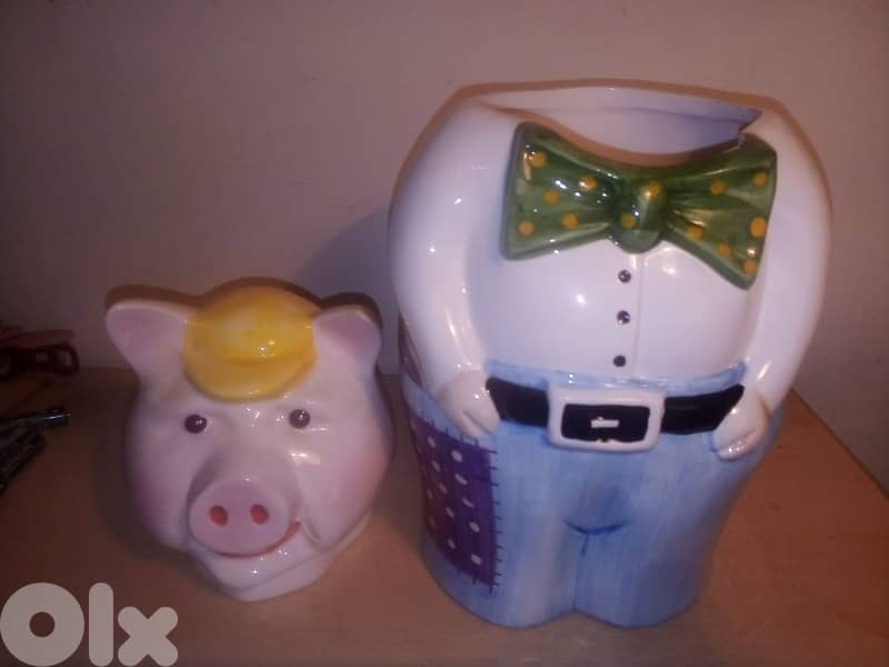 ceramic decorative bonbonniere 27 cm 1