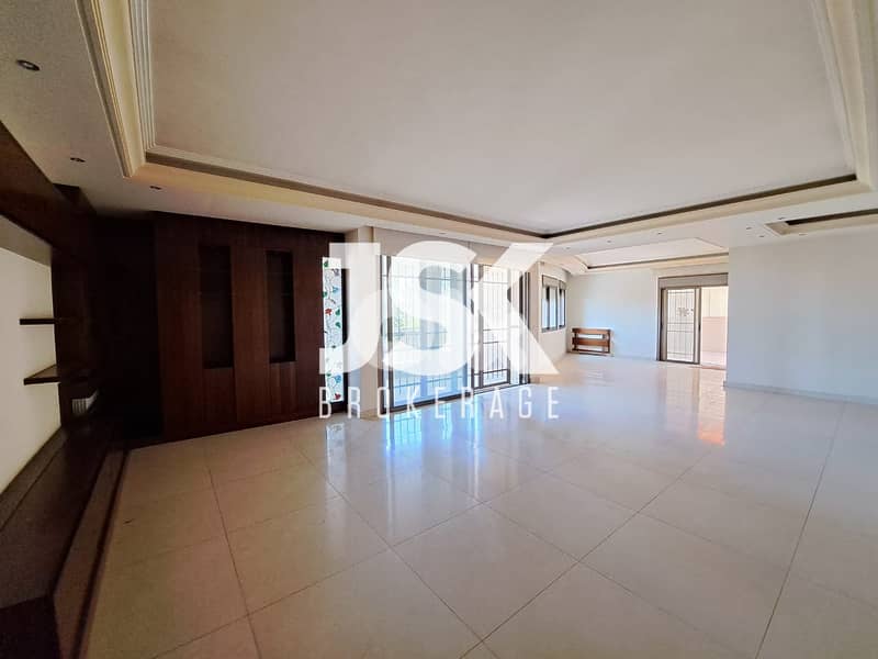 L12418-Decorated Apartment with 200 SQM Terrace For Sale In Bsalim 0