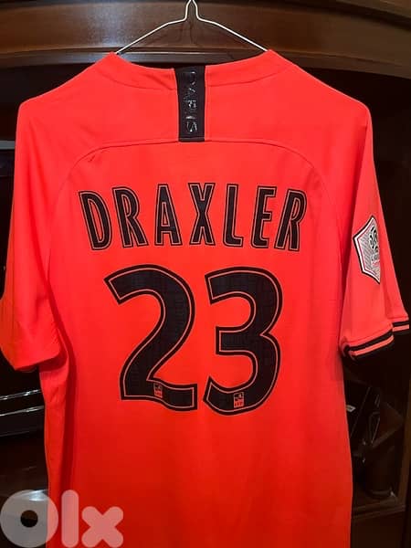 paris saint germain air jordan draxler 23 jersey 2019 9