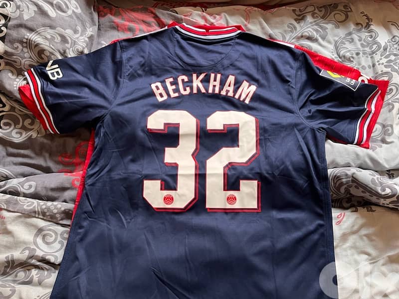 PSG beckham special edition air jordan NBA printing 32 kit 4