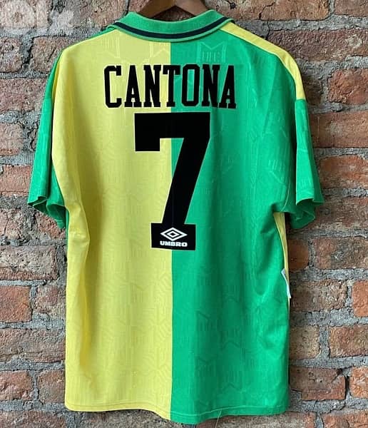 cantona 7 the most favorite Manchester United special umbro jersey 0