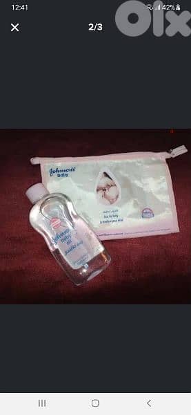 johnsons baby oil 500ml+ lotion 200ml with big bag waterproof 2
