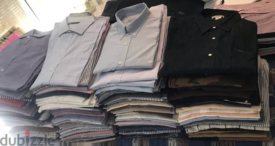 Over 500 shirts for sale. starting 8.5 $