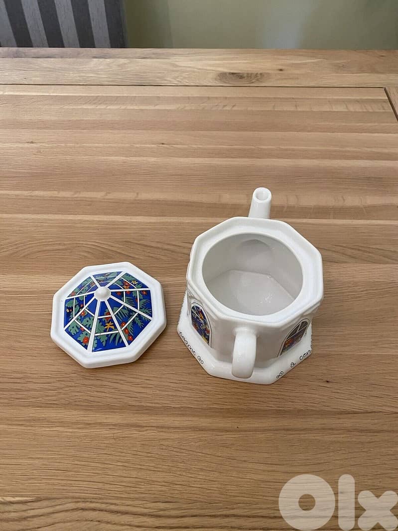 Vintage pottery made by Wade england conservatory ceramic tea pot 2