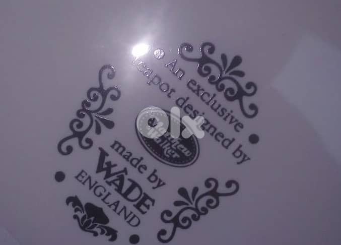 Vintage pottery made by Wade england conservatory ceramic tea pot 3