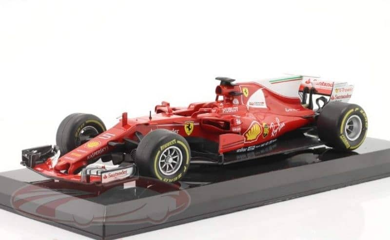 Sebastien Vettel Ferrari SF70H (2017) diecast car model 1:24. 1