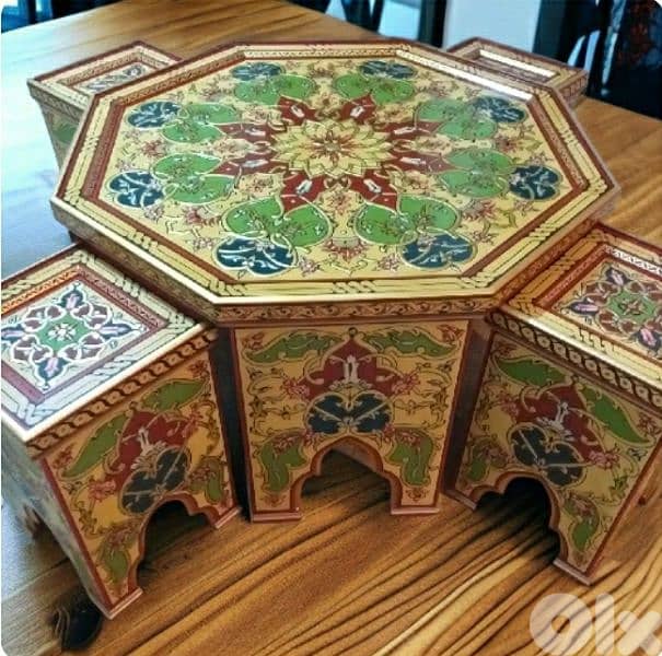 اطقم طاولات على الطراز الدمشقي 0