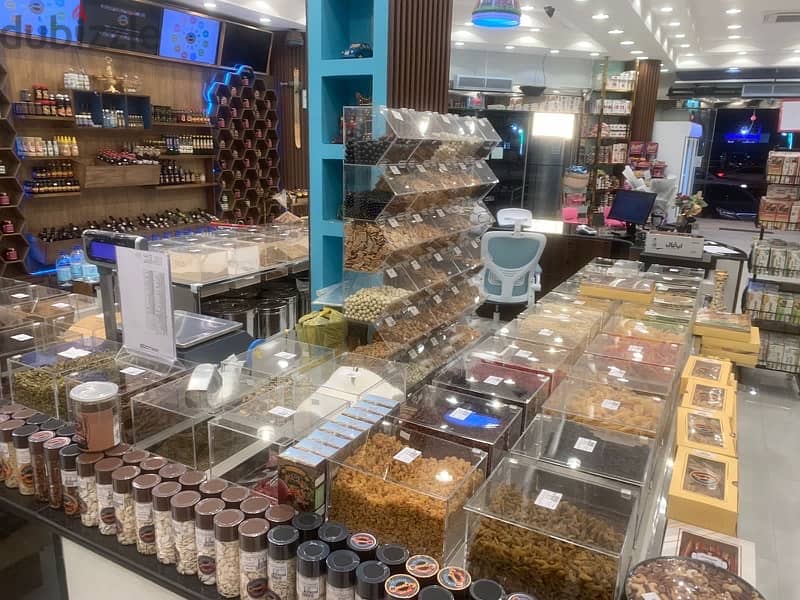 صندوق علبة بن بزورات بهارات candies candy plexi glass casier box boxes 5