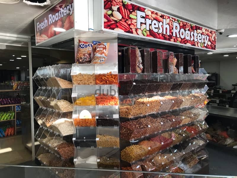 صندوق علبة بن بزورات بهارات candies candy plexi glass casier box boxes 13