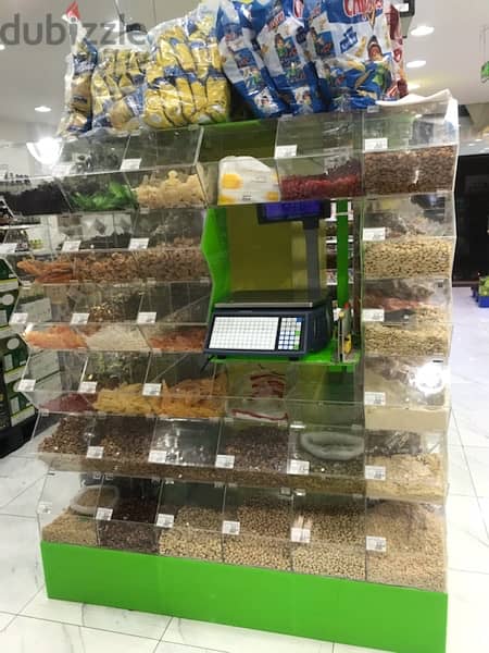 صندوق علبة بن بزورات بهارات candies candy plexi glass casier box boxes 15