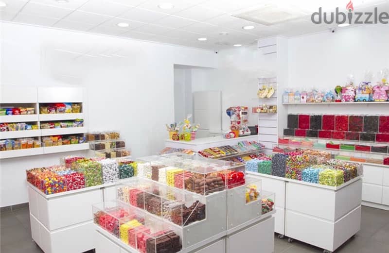 صندوق علبة بن بزورات بهارات candies candy plexi glass casier box boxes 16