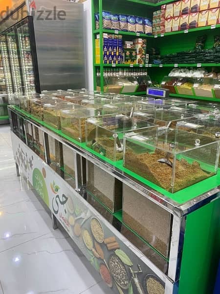 صندوق علبة بن بزورات بهارات candies candy plexi glass casier box boxes 17