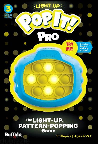 NEW WS Electronic Speed Push Through Pop It Game 5