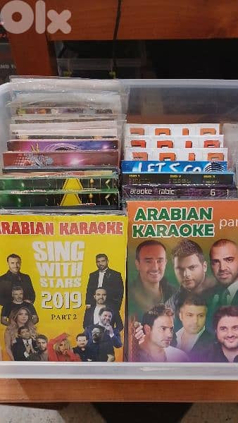 karaoke arabic songs still in pack new not used 3