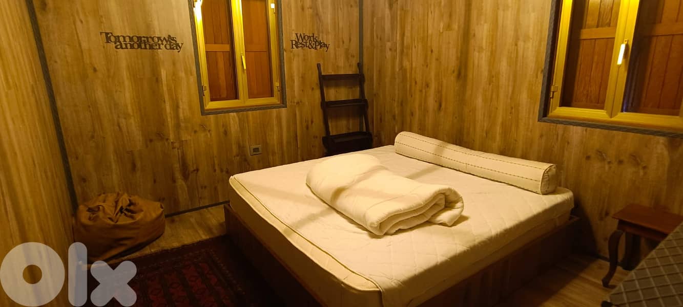 L12498-Furnished Duplex Chalet for Rent at Plateau Ouyoun Al Simen 1