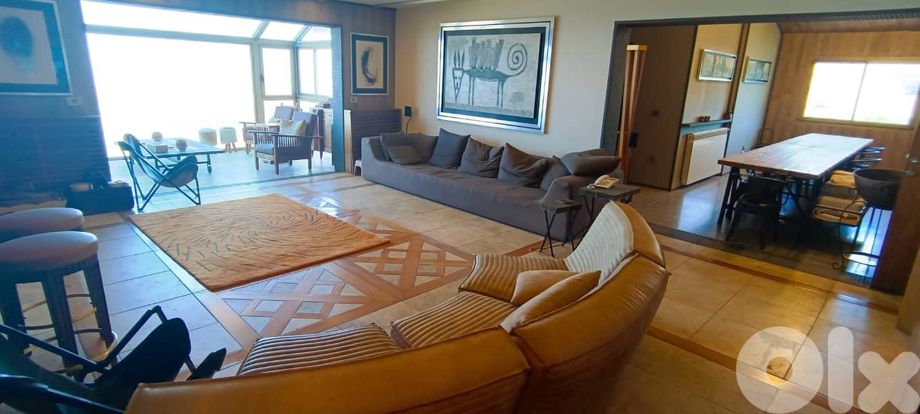 L12498-Furnished Duplex Chalet for Rent at Plateau Ouyoun Al Simen 5