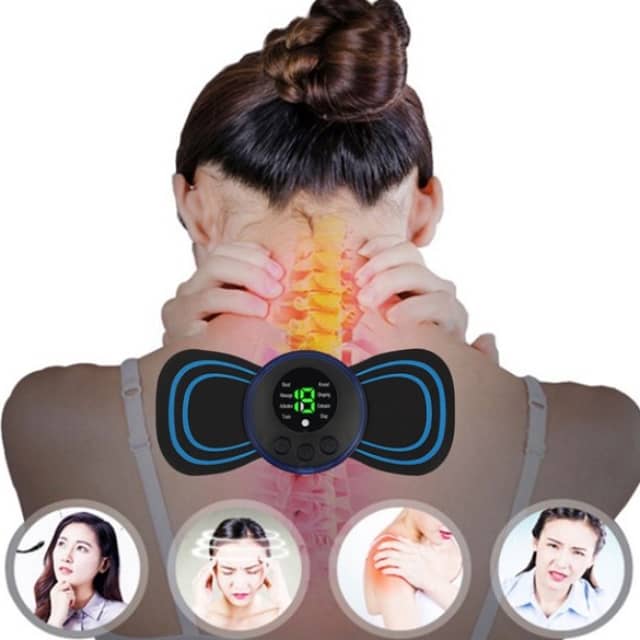 EMS Neck Pad Massager, 19 Intensities 1
