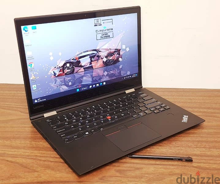 THINKPAD تينكباد x1 - touch/flip - 256/16 - backlit + pen 5