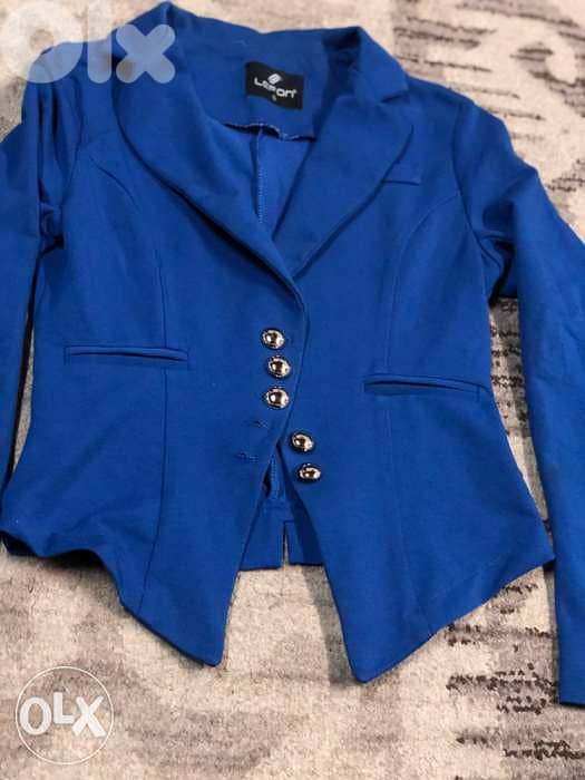Blazer for ladies, navy color, size S/M 0