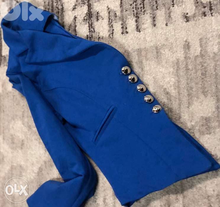 Blazer for ladies, navy color, size S/M 2
