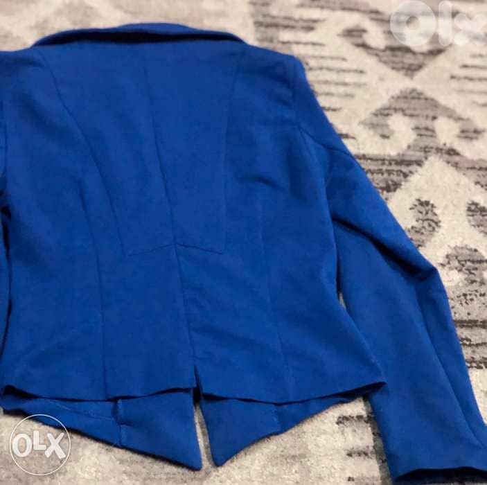 Blazer for ladies, navy color, size S/M 6