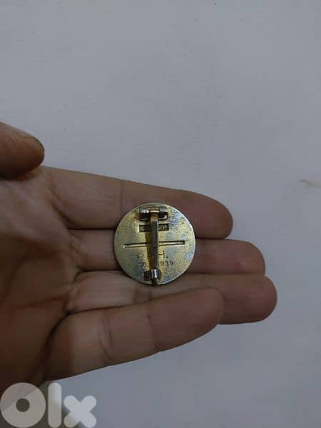 Nazi German Medal Pin of the Nazi Gestapo era of Adolplf hitler WW II 1