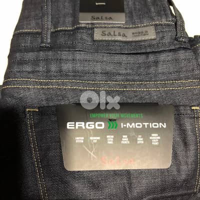 SALSA Black Ergo I-motion Jeans