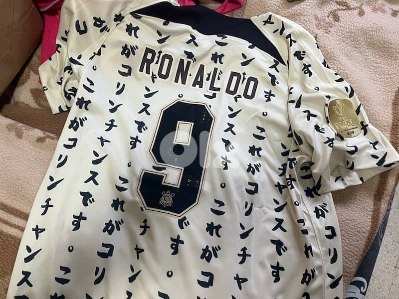 corinthians paulista 1910 Ronaldo fenomeno nike japan limited edition 7