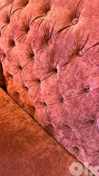 Sofa capitoné purple toul 210 m w 3ared 80 cm 6