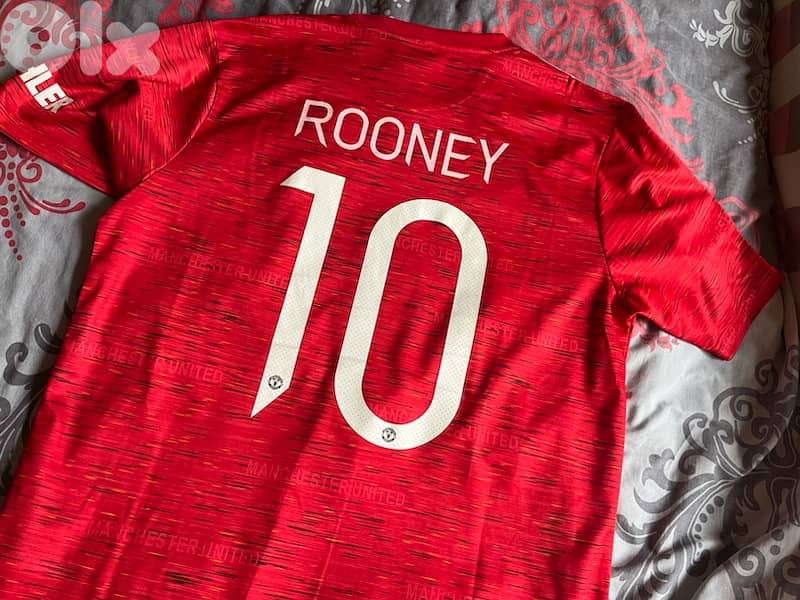 rooney 10 Manchester United adidas special edition shirts 0