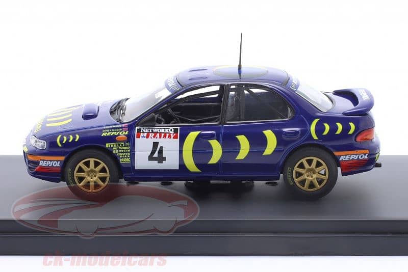 Subaru Impreza ((Rally 1995) diecast car model 1;43. 2