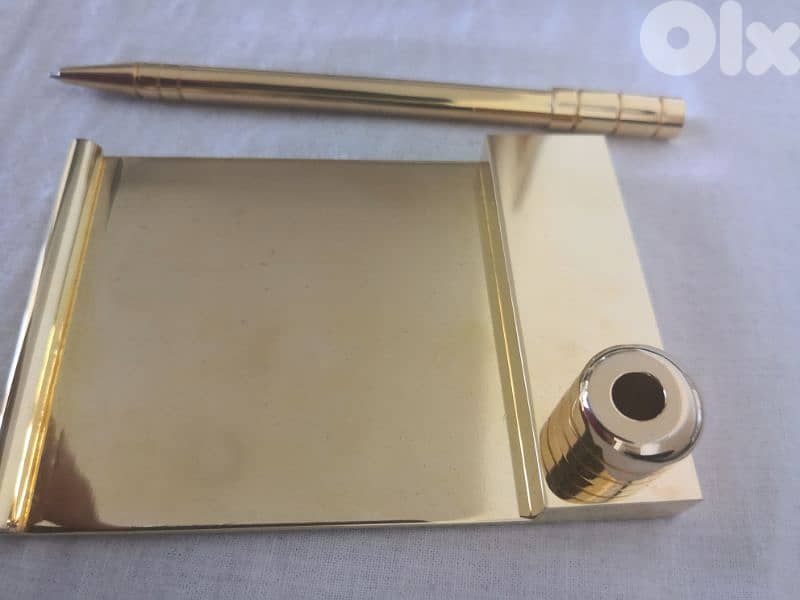 paper holder + pen 0