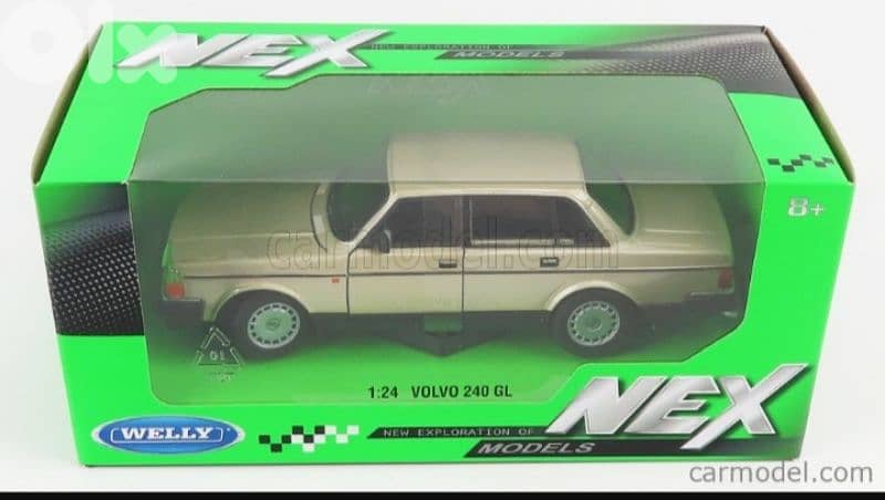 Volvo 240 GL diecast car model 1:24 5