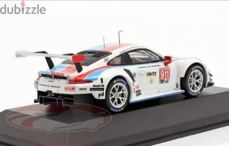 Porsche GT3 RSR (24h Daytona 2019) diecast car model 1;43. 2