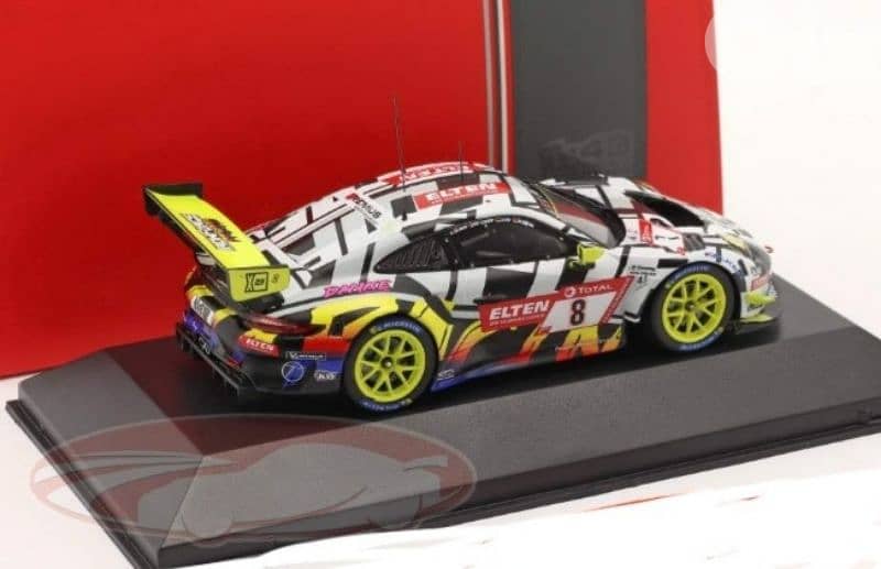 Porsche GT3 R (Nurburgring 24h 2019) diecast car model 1;43. 4