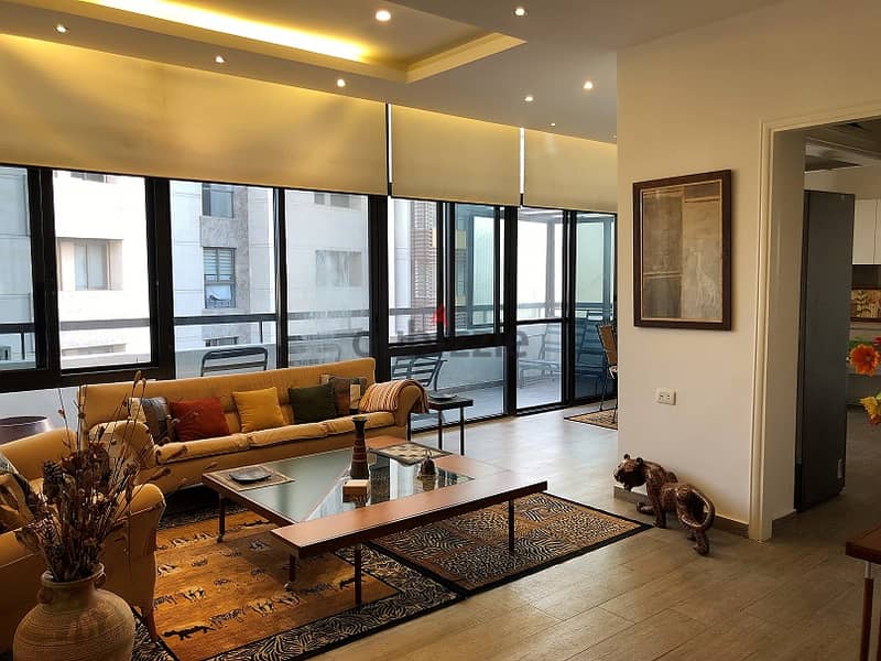 104 SQM Furnished & Fully Renovated Apartment in Achrafieh, Beirut 0