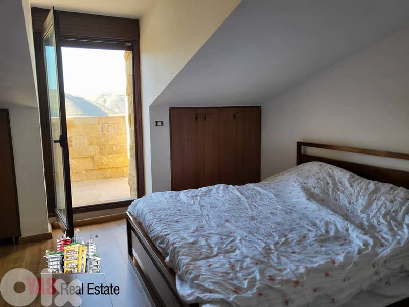 Faraya 150m2 | Chalet Duplex | Rent | Furnished | Cozy | View | DA 5