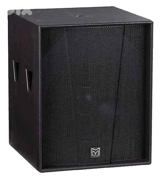 Martin Sub woofer single 18 inch مارتن bass 0