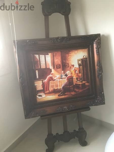 painting on an adjustable stand 0