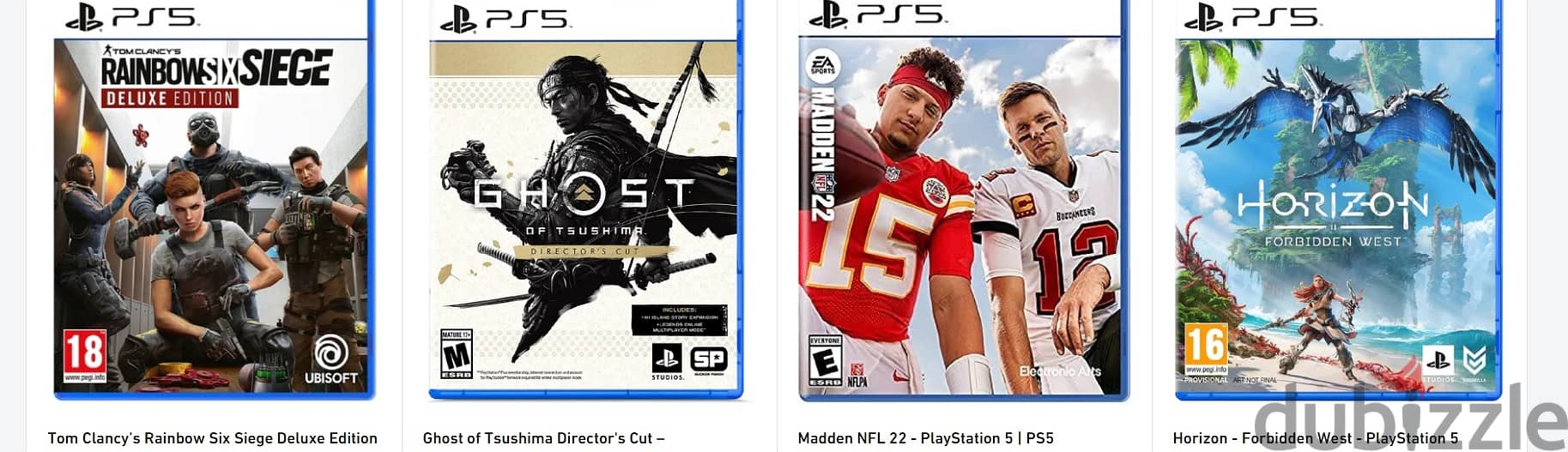 PS5 Games for Sale 1